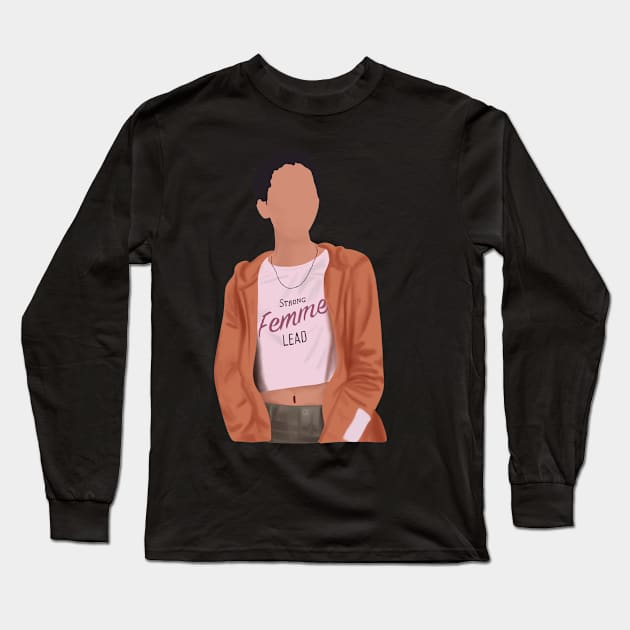 Mindy Long Sleeve T-Shirt by notastranger